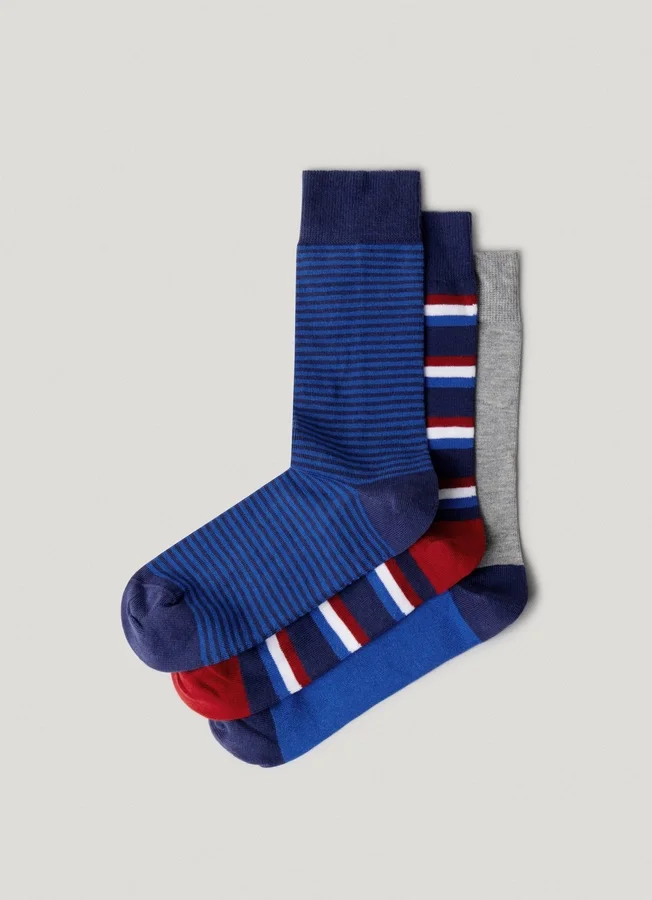 3Pack Socks with Trims 3Pack Socks with Trims
