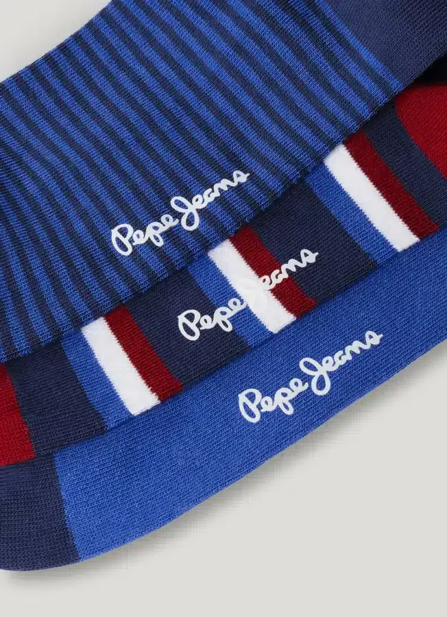 3Pack Socks with Trims 3Pack Socks with Trims