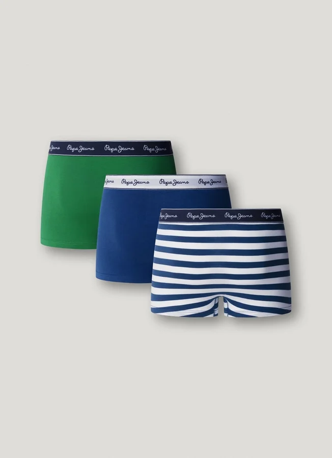 3Pack Stretch Cotton Boxers 3Pack Stretch Cotton Boxers