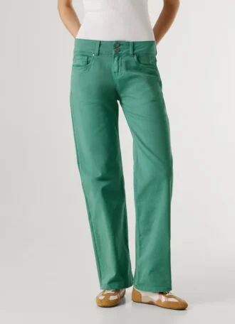 5-Pocket Twill Trousers