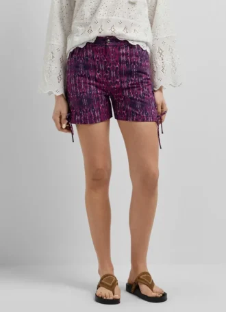 Abstract Print Shorts