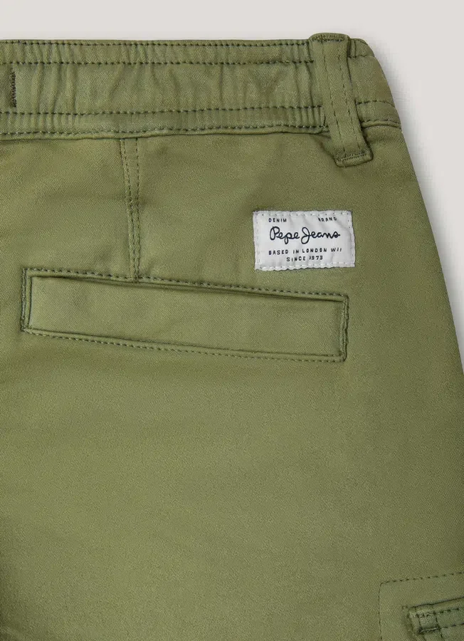 Adjustable Waist Cargo Shorts Adjustable Waist Cargo Shorts