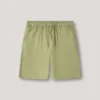 Adjustable Waist Poplin Shorts