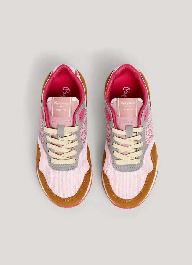 Animal Print Running Trainers – London Animal Print Running Trainers – London