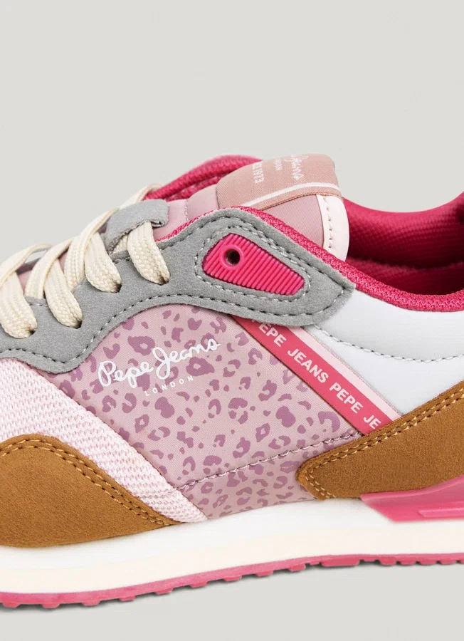 Animal Print Running Trainers – London Animal Print Running Trainers – London