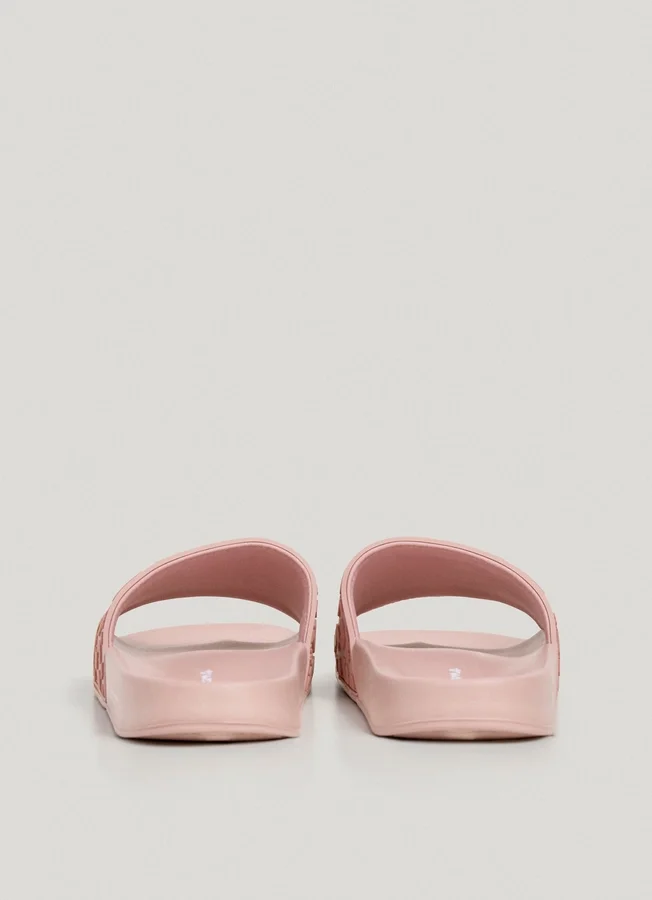 Animal Print Slider Sandals Animal Print Slider Sandals