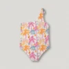 Asymmetric Tropical Swimsuit