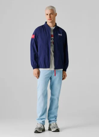 Back Print Bomber Jacket