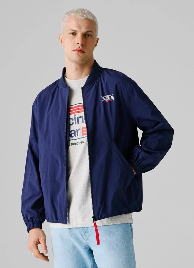 Back Print Bomber Jacket Back Print Bomber Jacket