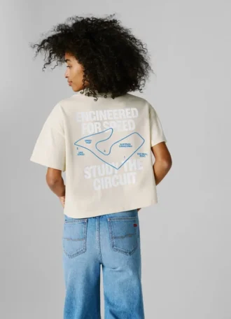 Back Print Loose Fit T-Shirt