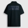 Back Print Piqué Polo