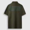 Back Print Piqué Polo