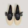 Ballet Flats with Double Strap