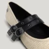 Ballet Flats with Double Strap