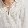 Blouse with Openwork Details