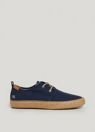 Blucher Shoes with Jute Details