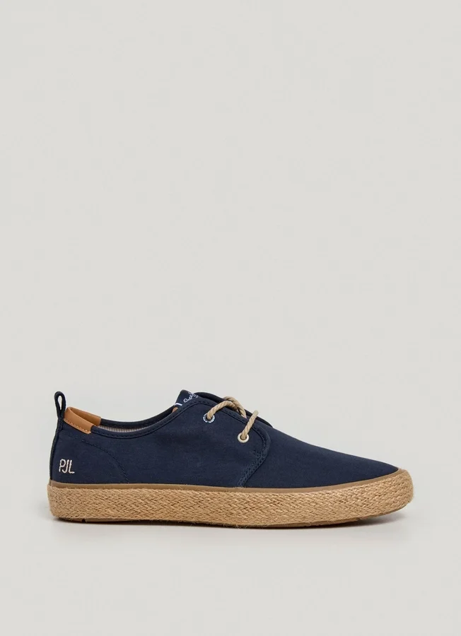 Blucher Shoes with Jute Details Blucher Shoes with Jute Details