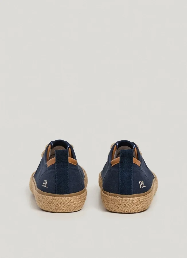 Blucher Shoes with Jute Details Blucher Shoes with Jute Details