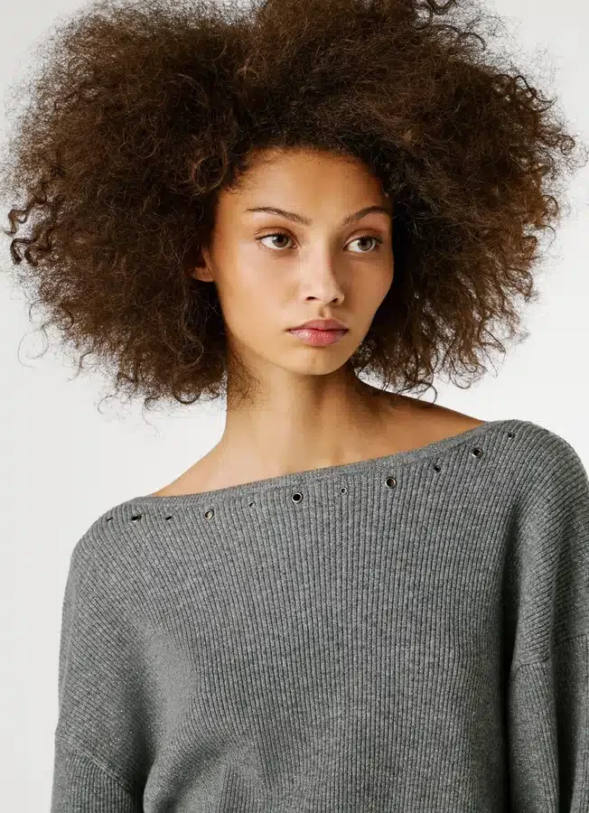 Boat Neck Ribbed Jumper Boat Neck Ribbed Jumper