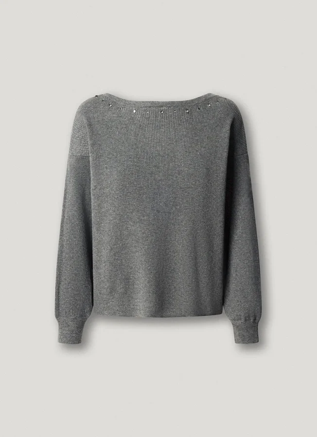 Boat Neck Ribbed Jumper Boat Neck Ribbed Jumper