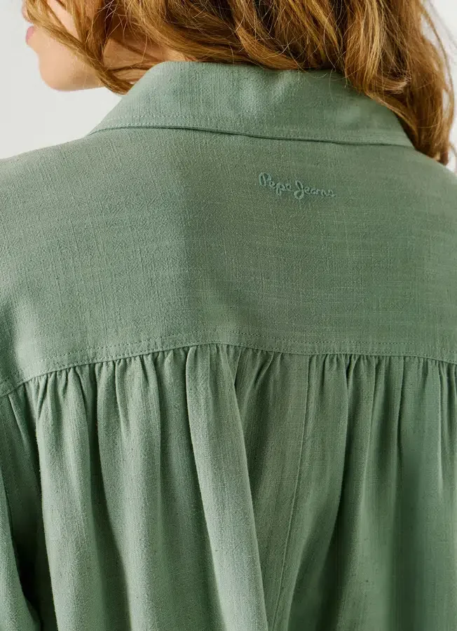 Bomber Jacket with Shirt Collar Bomber Jacket with Shirt Collar