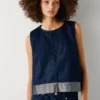 Boxy Fit Denim Top Boxy Fit Denim Top