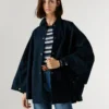Cape Coat with Shirt Collar Cape Coat with Shirt Collar