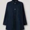 Cape Coat with Shirt Collar Cape Coat with Shirt Collar