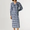 Checked Maxi Dress