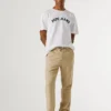 Chino Trousers with Adjustable Drawstring