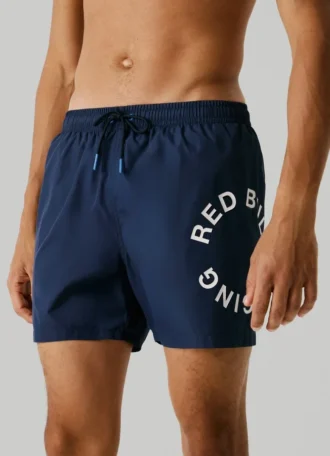 Circular Logo Bermuda Swim Shorts