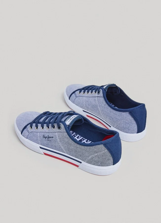Classic Chambray Trainers – Brady Classic Chambray Trainers – Brady