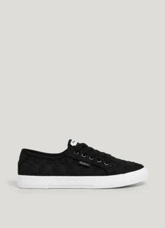 Classic Trainers with Embroidered Details – Brady