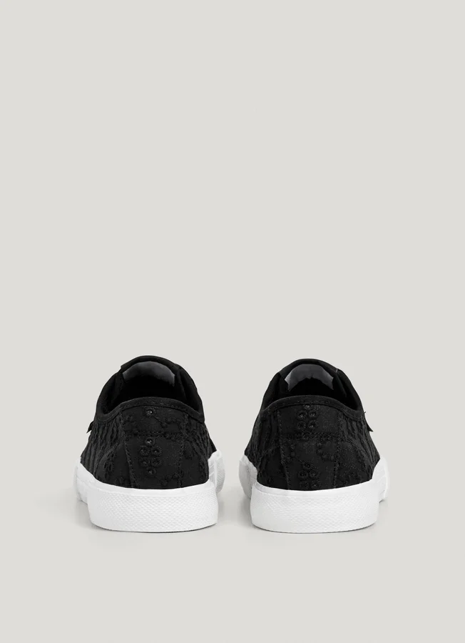 Classic Trainers with Embroidered Details – Brady Classic Trainers with Embroidered Details – Brady