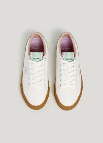 Classic Trainers with Suede Details