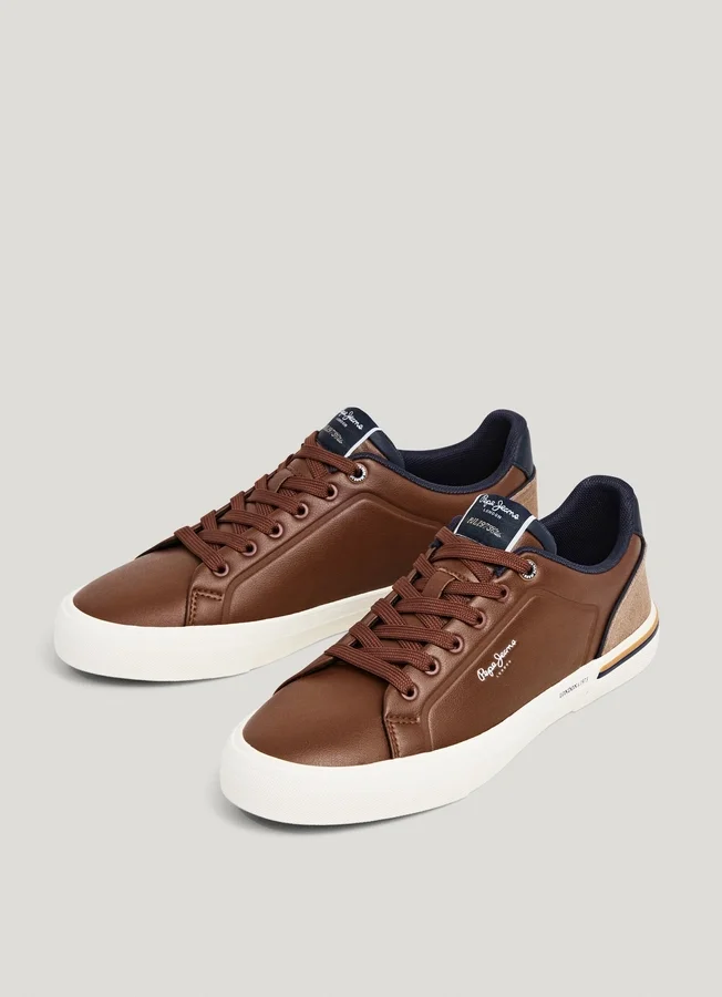 Classic Trainers with Suede Details Classic Trainers with Suede Details