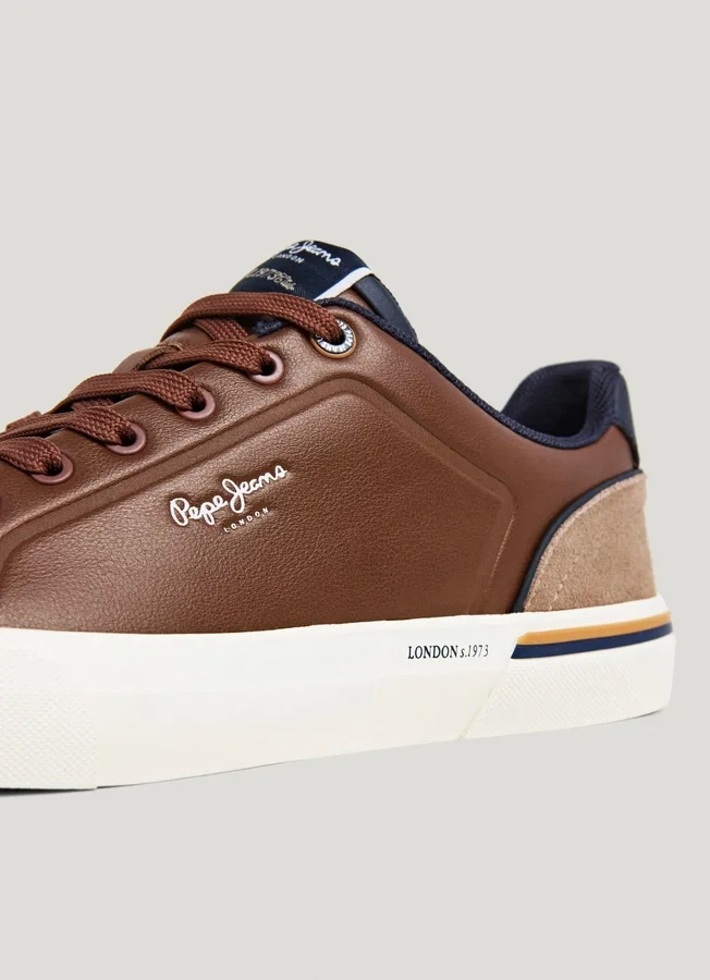 Classic Trainers with Suede Details Classic Trainers with Suede Details