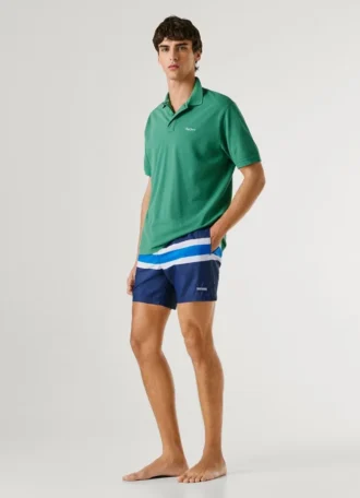 Color Block Swim Shorts