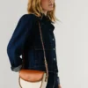 Combined Shoulder Bag with Flap