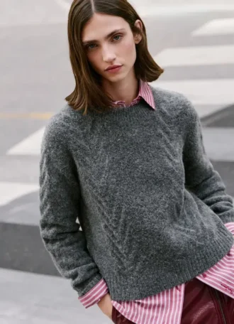 Crew Neck Knit Jumper