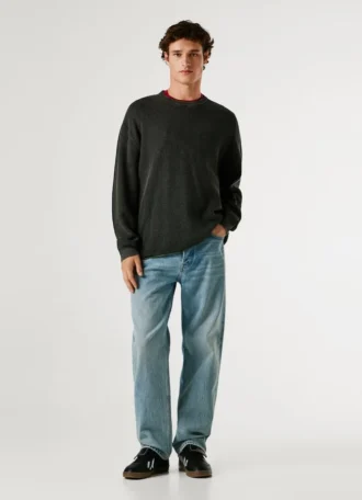 Crew Neck Knit Jumper