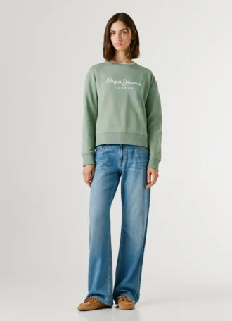 Crew Neck Logo Sweatshirt