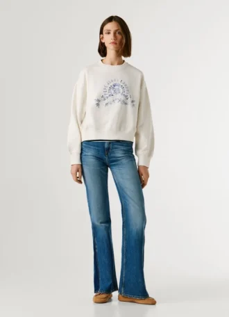 Crew Neck Logo Sweatshirt