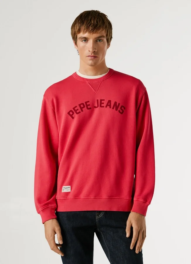 Crew Neck Logo Sweatshirt Crew Neck Logo Sweatshirt