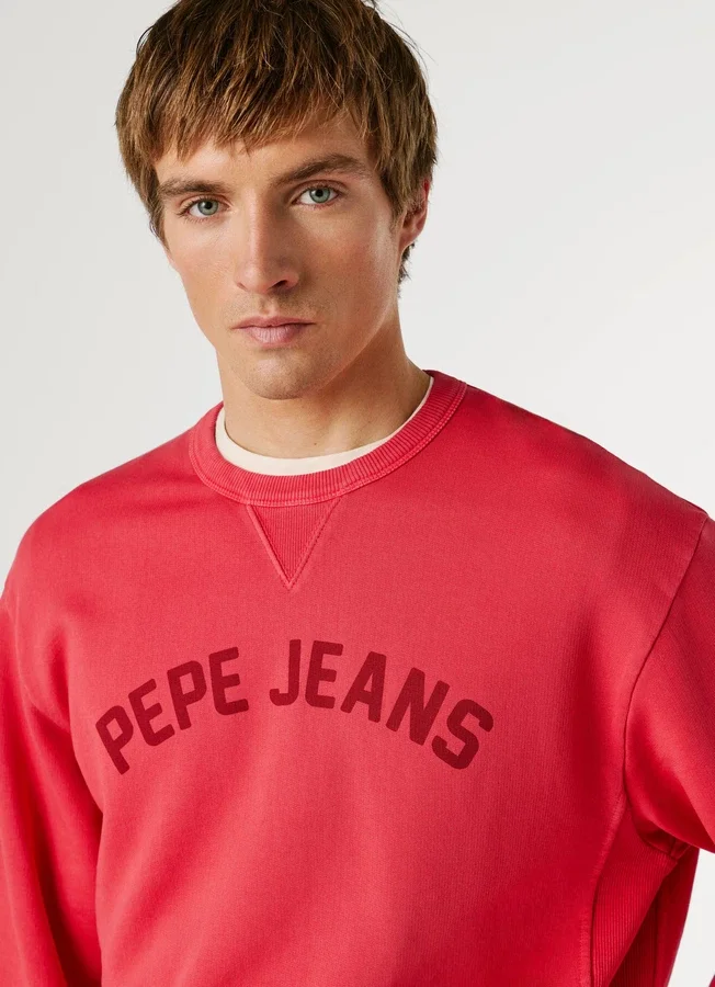 Crew Neck Logo Sweatshirt Crew Neck Logo Sweatshirt