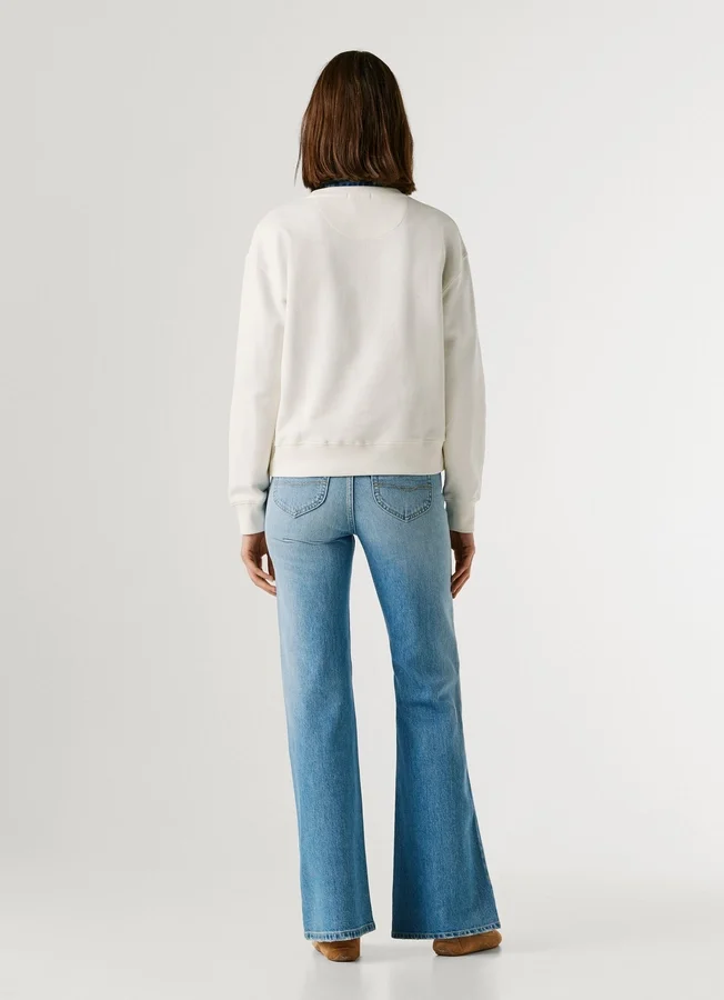 Crew Neck Logo Sweatshirt Crew Neck Logo Sweatshirt