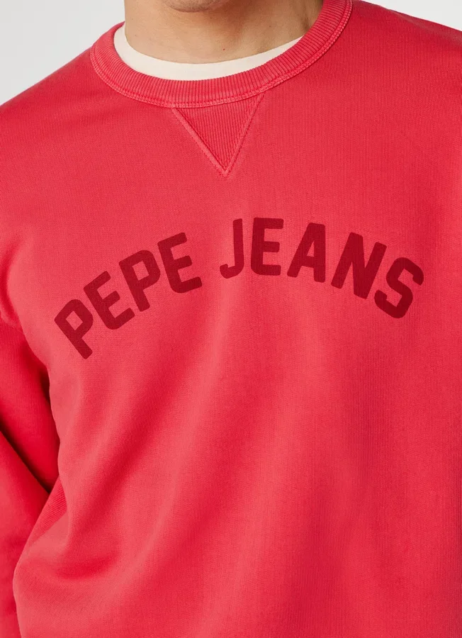 Crew Neck Logo Sweatshirt Crew Neck Logo Sweatshirt