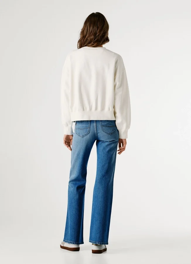 Crew Neck Logo Sweatshirt Crew Neck Logo Sweatshirt