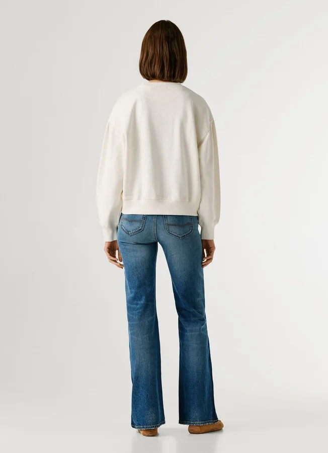 Crew Neck Logo Sweatshirt Crew Neck Logo Sweatshirt