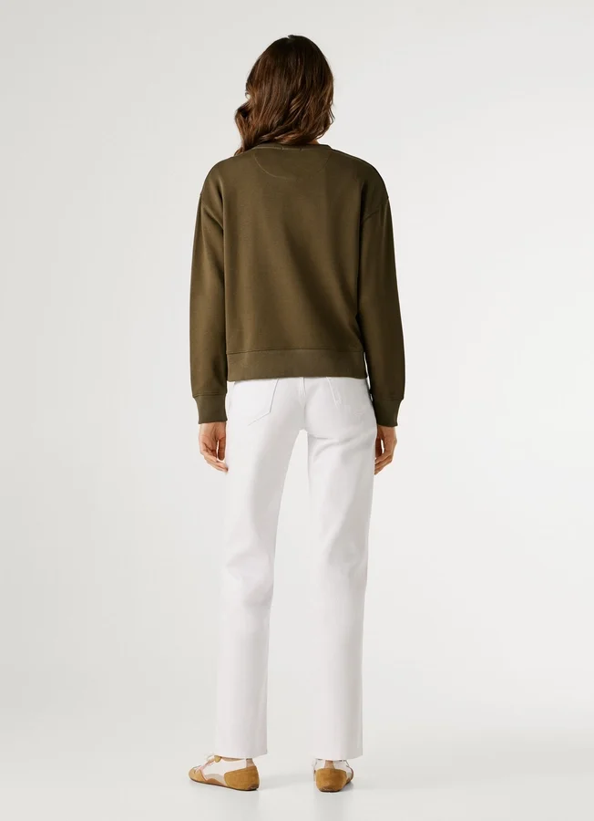 Crew Neck Logo Sweatshirt Crew Neck Logo Sweatshirt